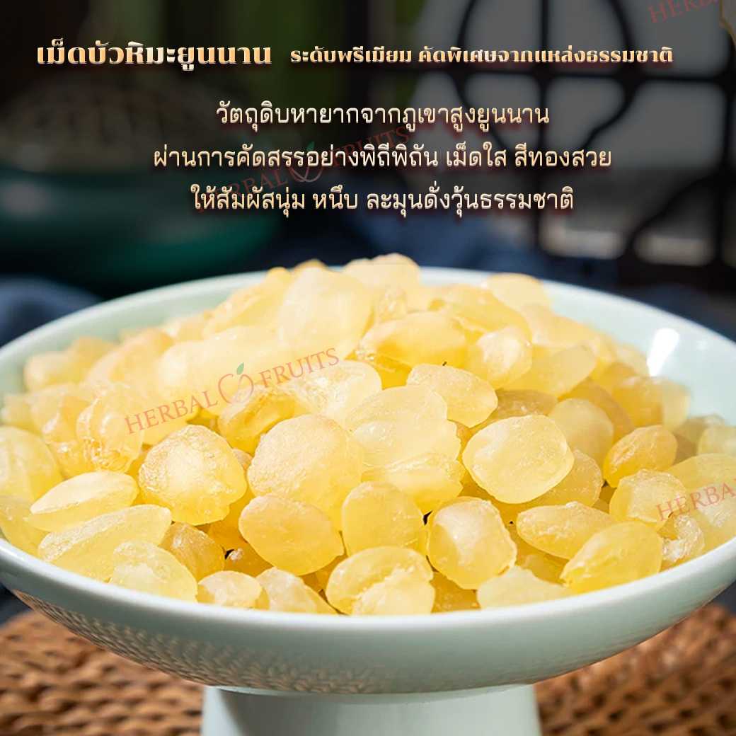 เม็ดบัวหิมะ (Snow Lotus Seed / เม็ดบัวยูนนาน) ขนาด 150g เกรดพรีเมียม 2 เม็ดบัวหิมะ (Snow Lotus Seed / เม็ดบัวยูนนาน) ขนาด 150g เกรดพรีเมียม - Image 2