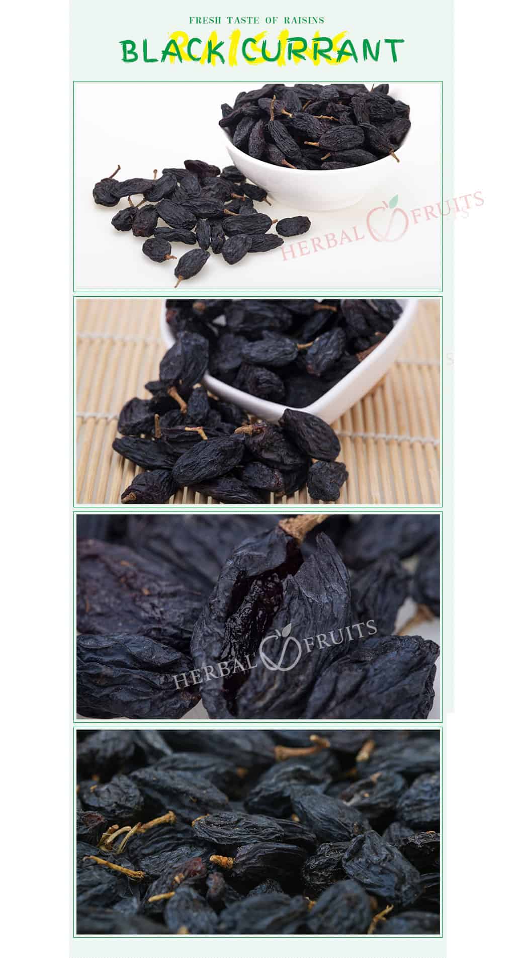 แบล็คเคอแรนท์ (Black Currant) อบแห้ง เกรด Premium ขนาด 150 กรัม 4 แบล็คเคอแรนท์ (Black Currant) อบแห้ง เกรด Premium ขนาด 150 กรัม - Image 4